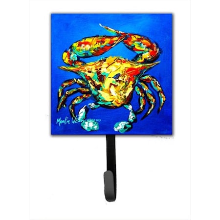 Carolines Treasures Crab Criss Crow Leash Or Key Holder MW1021SH4